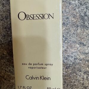 Calvin Klein Obsession Perfume in Cream Box